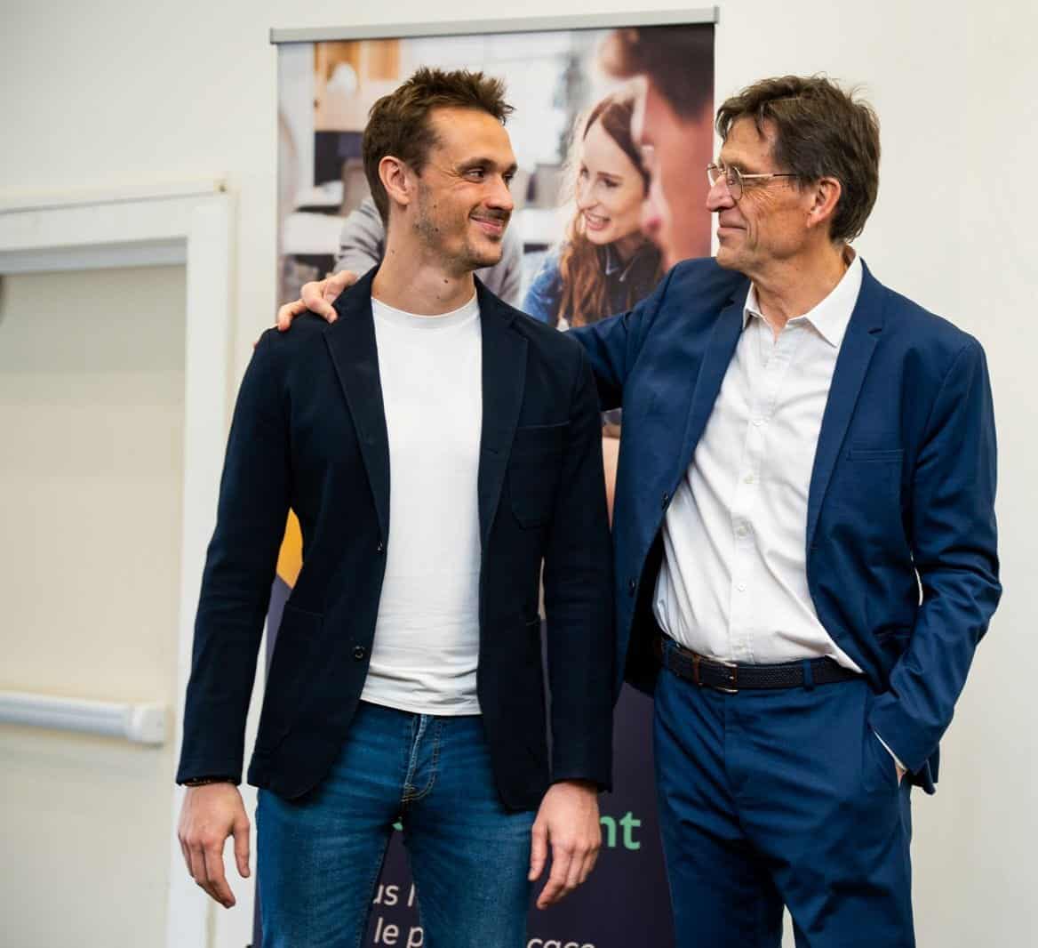 Fondateurs de Wake Up : Alexis Santini & Jacques Santini